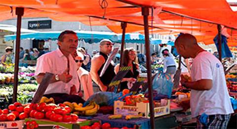 Le marché place Dalton