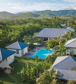 Poé Côté Lagon - Hébergement en bungalows