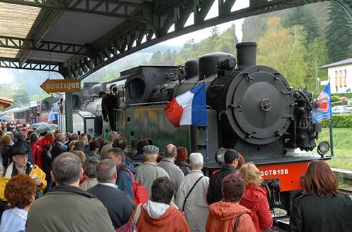 Gare du train à vapeur St Jean du Gard ©